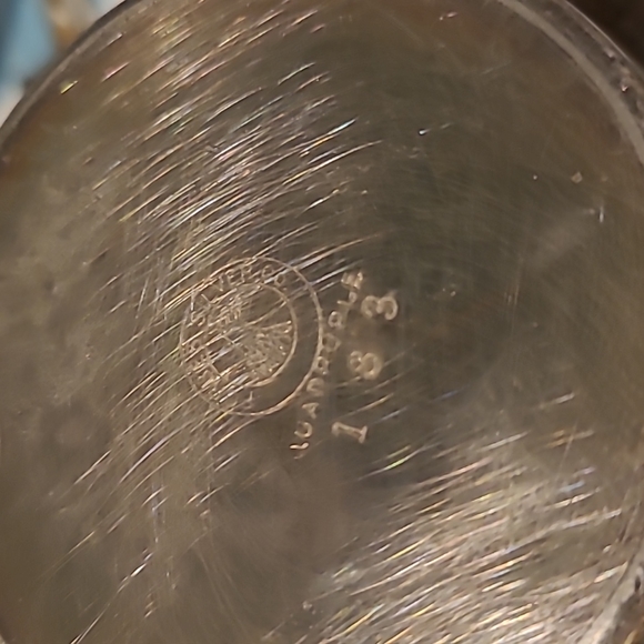 Forbes Silver Company, sugar and creamer, quadruple 183 - Picture 9 of 10